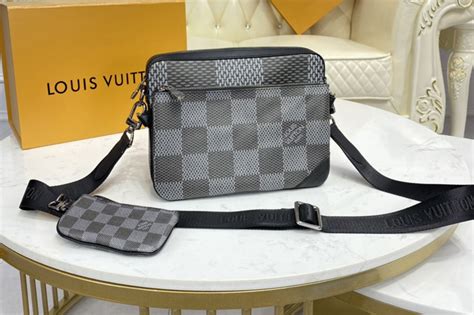 louis vuitton damier messenger bag replica|louis vuitton trio messenger.